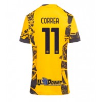 Billiga Inter Milan Joaquin Correa #11 Tredje fotbollskläder Dam 2024-25 Kortärmad